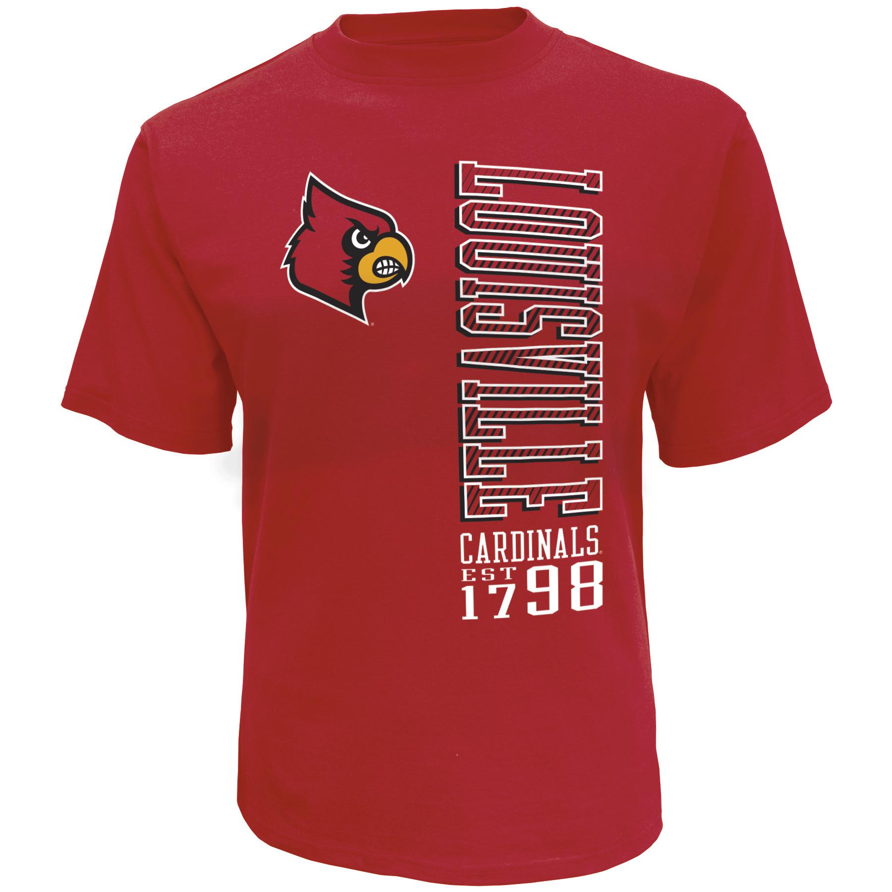 NCAA Men's Big & Tall Graphic T-Shirt - Louisville Cardinals