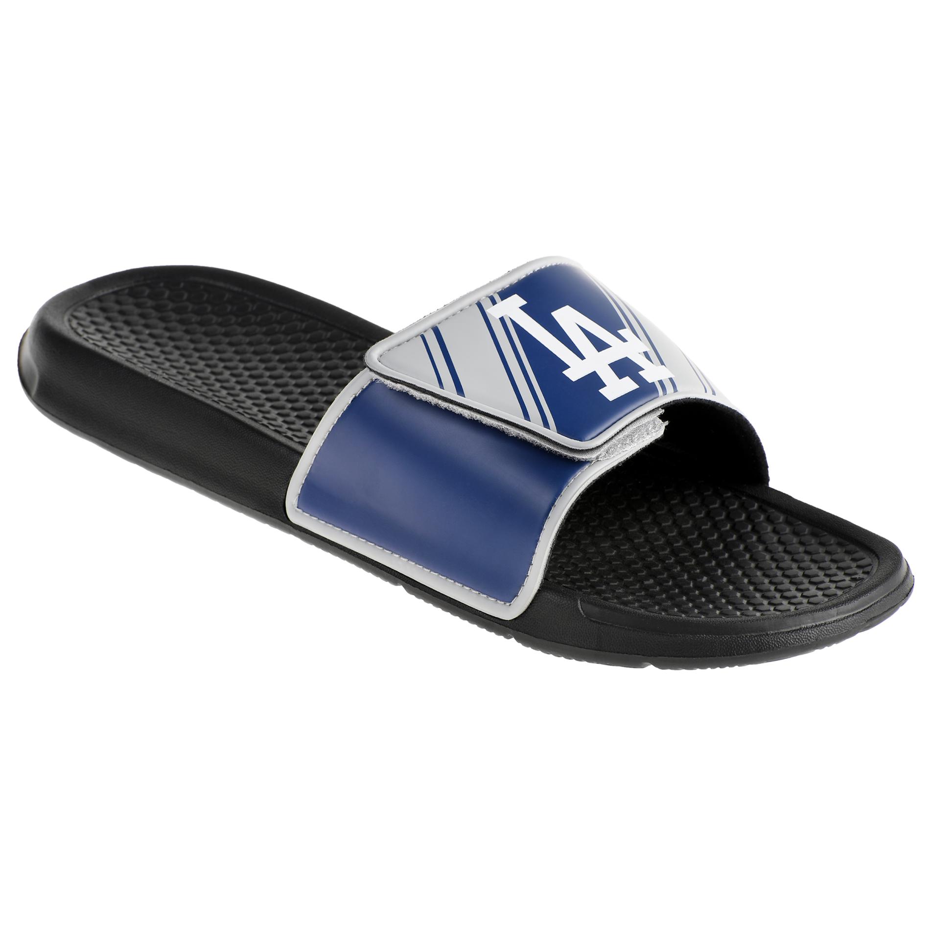 MLB Men's Legacy Slide Sandal - Los Angeles Dodgers