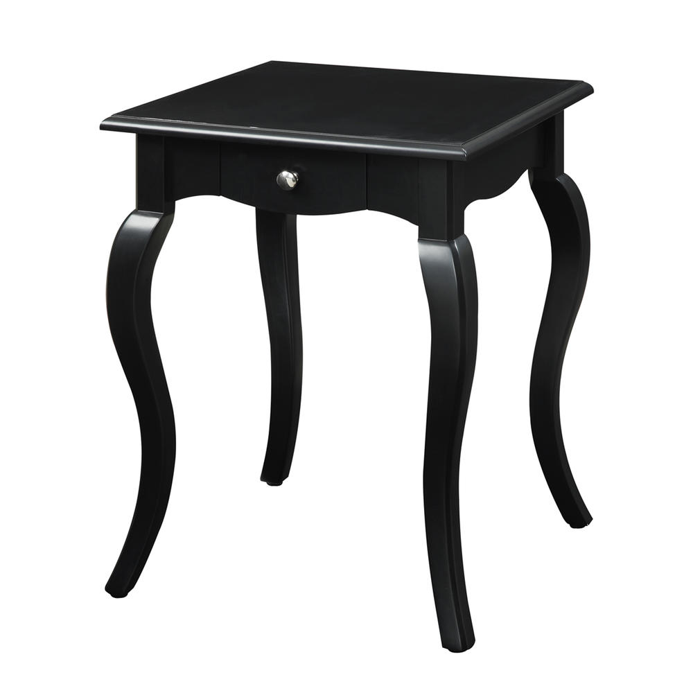 Convenience Concepts French Provence End Table with Drawer
