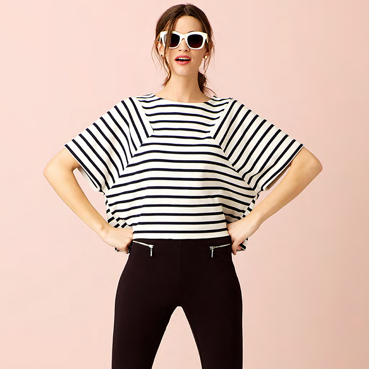 Simply Styled Women's T-Shirt - Striped