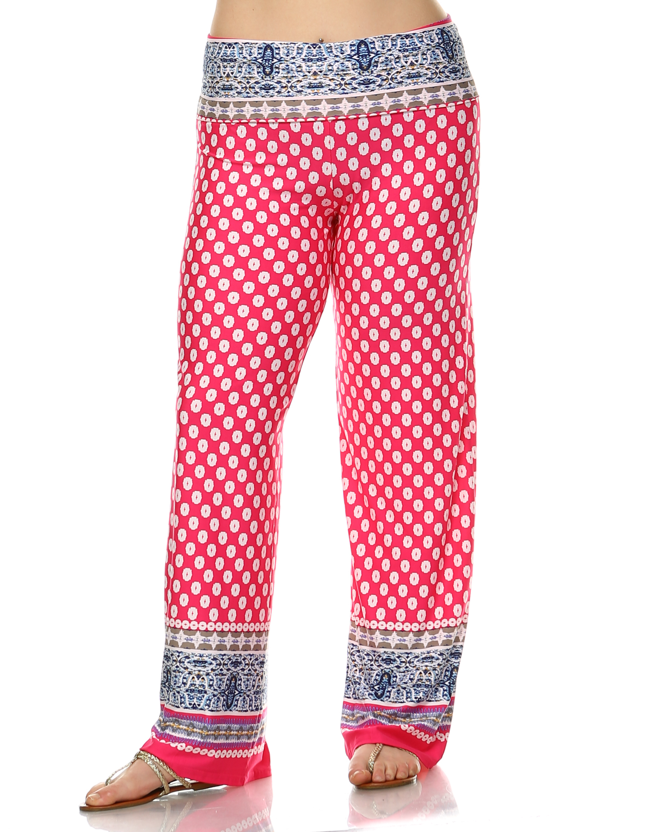 white mark palazzo pants
