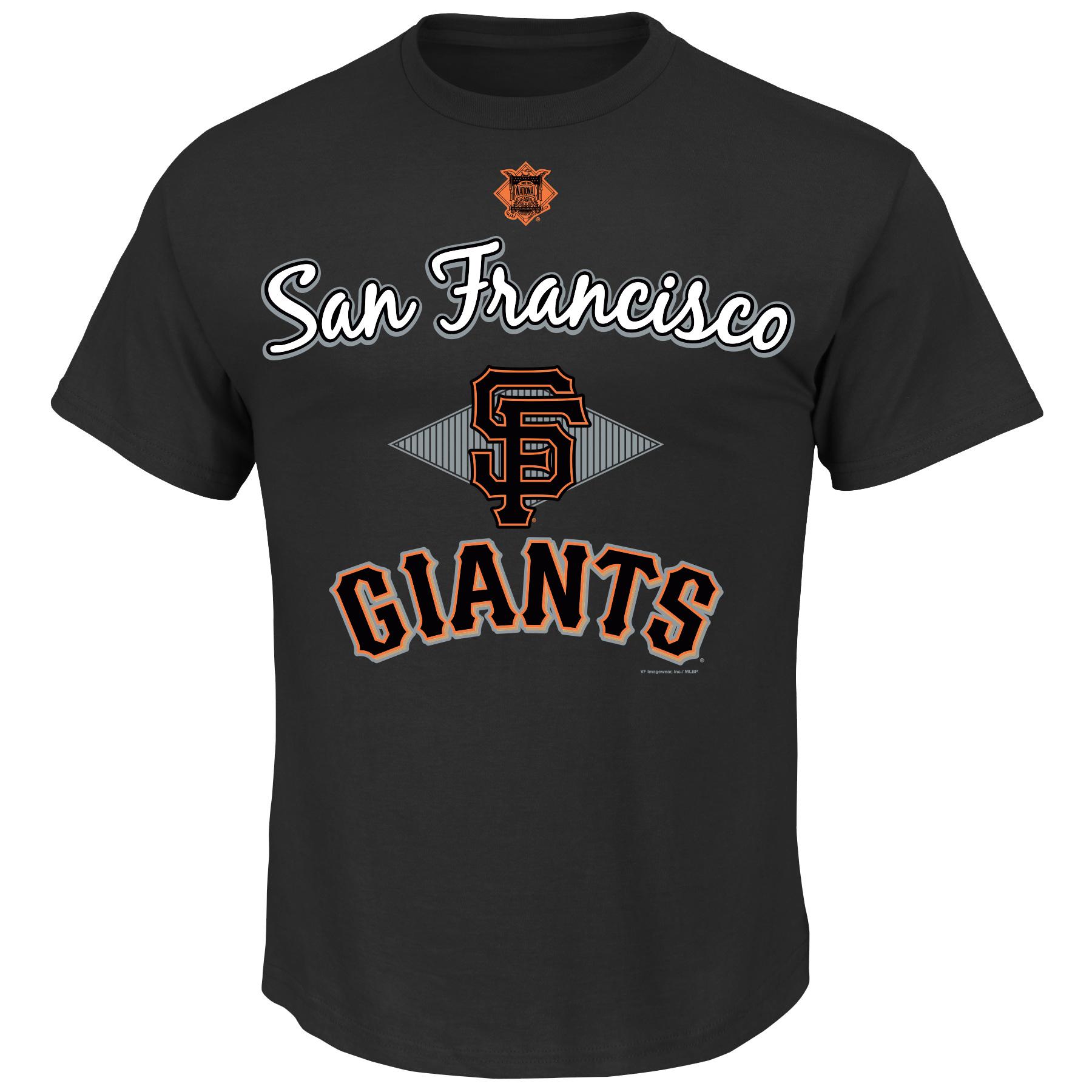 MLB Men's Big & Tall Graphic T-Shirt - San Francisco Giants