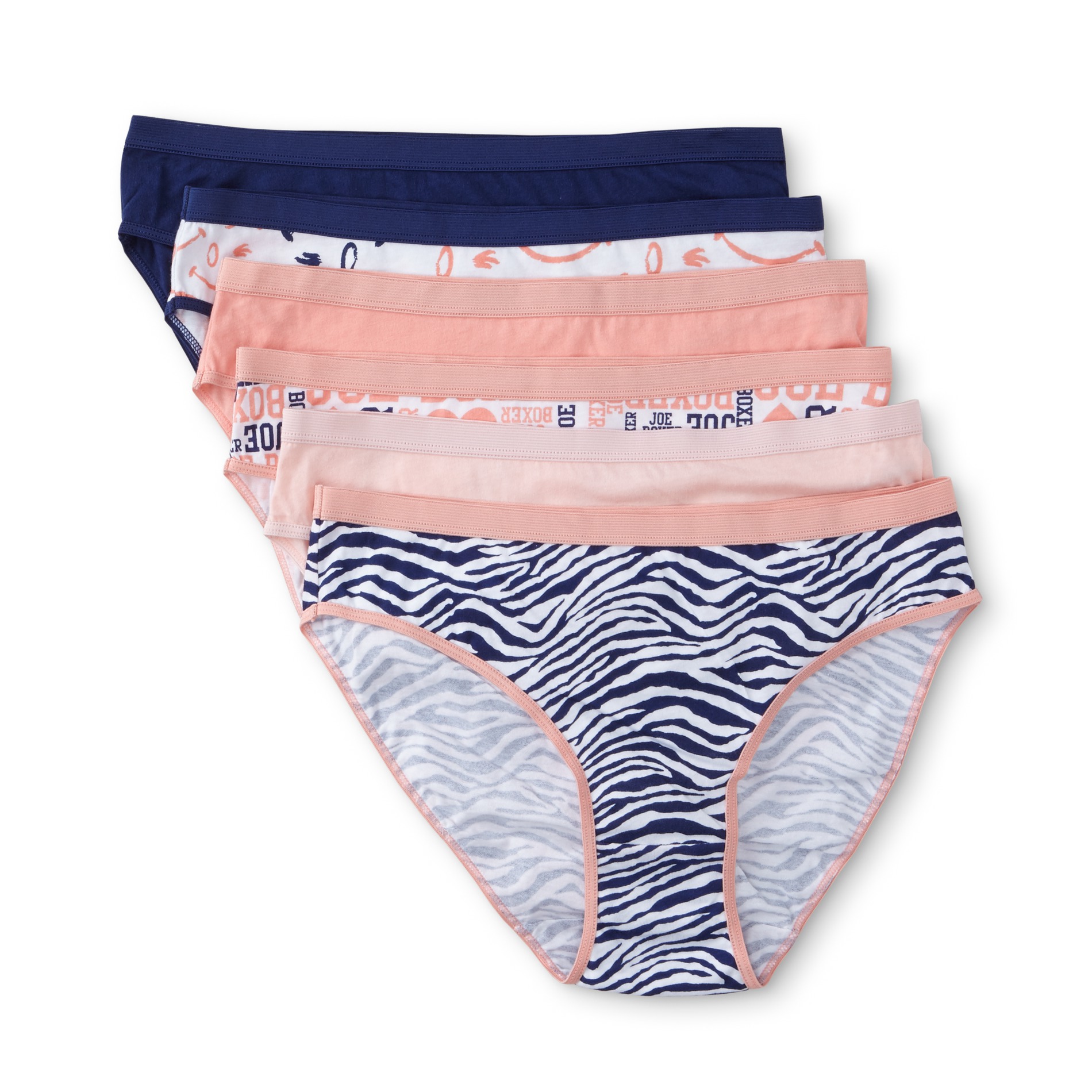 Joe Boxer Women's 6Pack Bikini Panties Shop Your Way Online