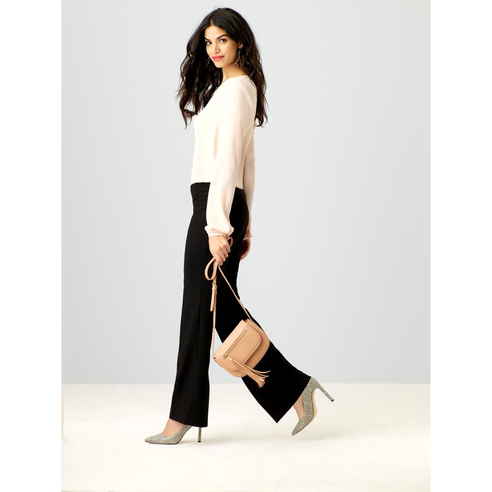 Simply Styled Women's Trouser Fit Dress Pants