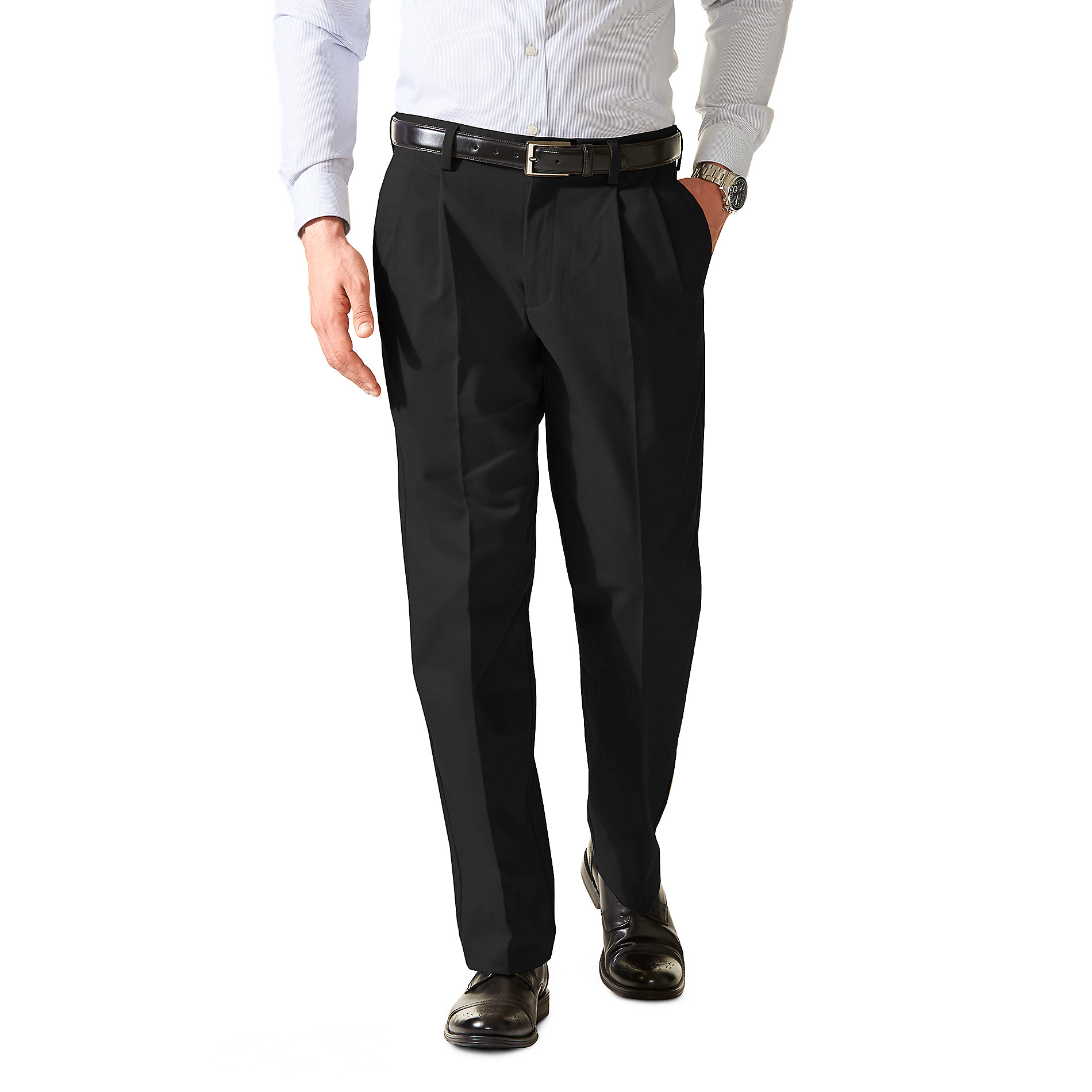 dockers classic fit pleated