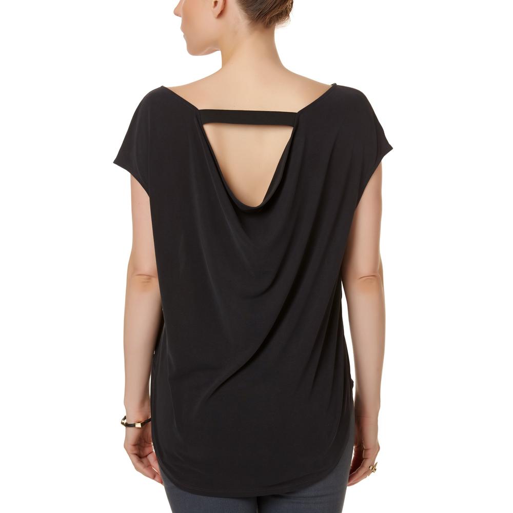 Simply Styled Women's Boat Neck Top
