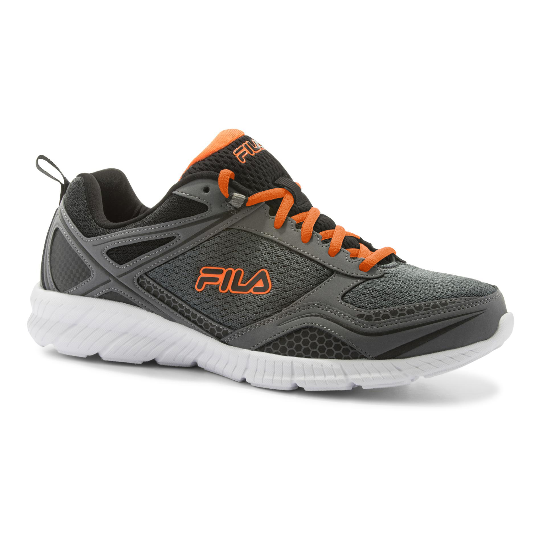 Fila Men's Speedway Athletic Shoe - Gray/Orange