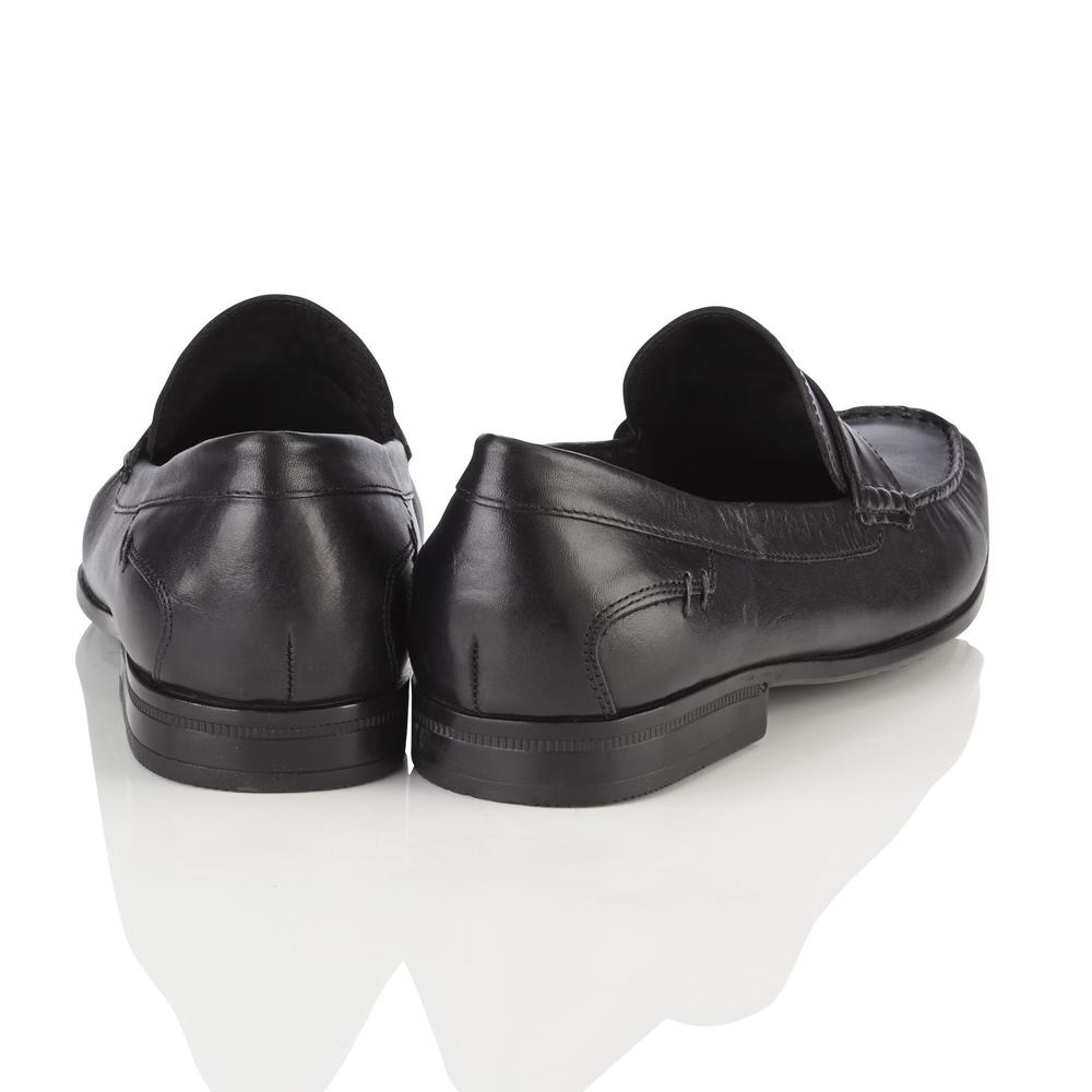 Hush Puppies Men's Circuit Black Penny Loafer