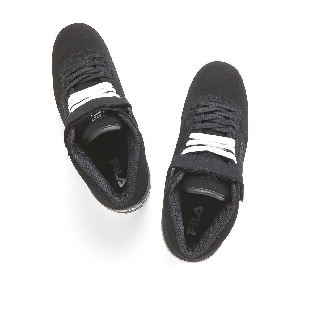 Fila Men's Vulc 13 Black/White High-Top Basketball Shoe