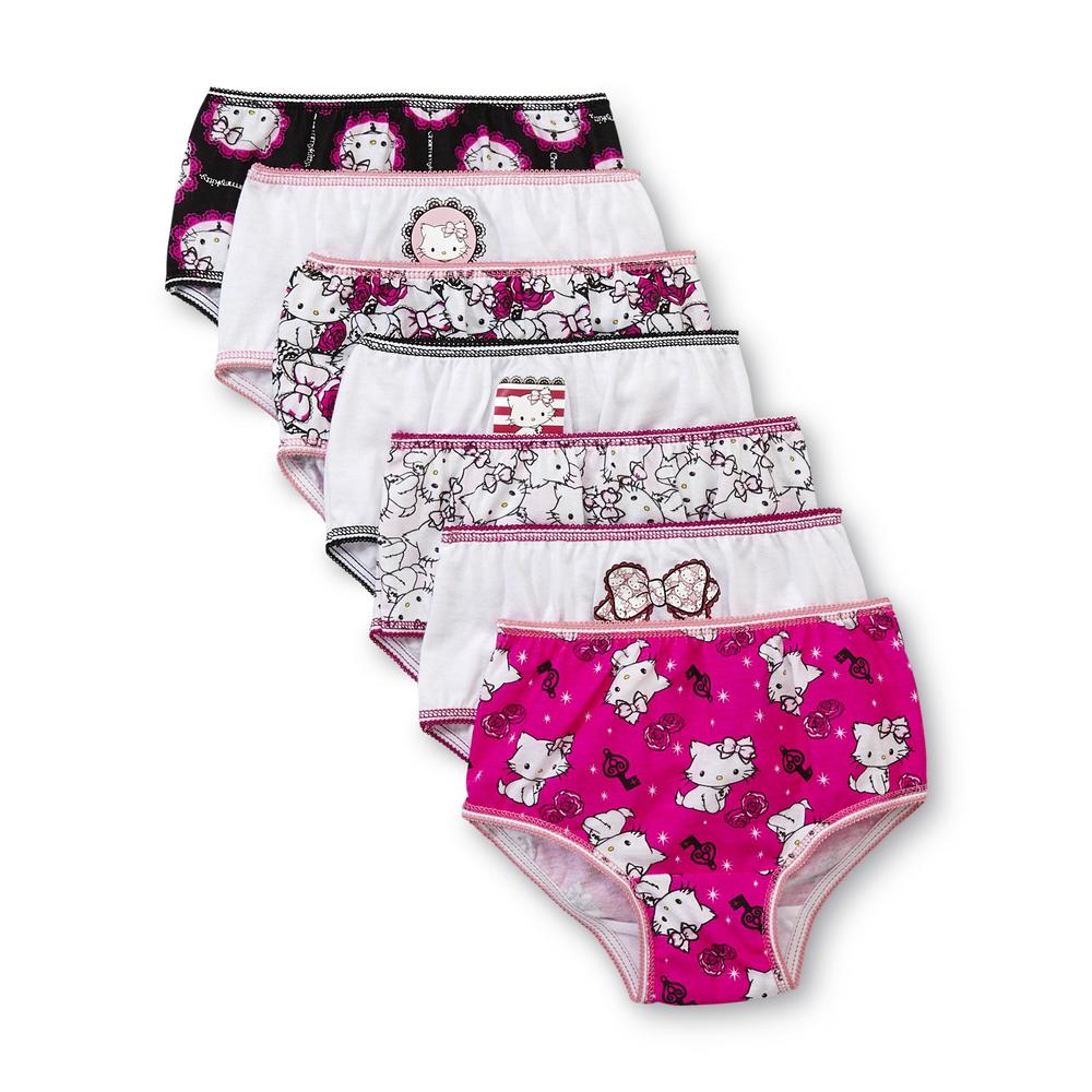 Charmmykitty Toddler Girl's 7-Pack Panties