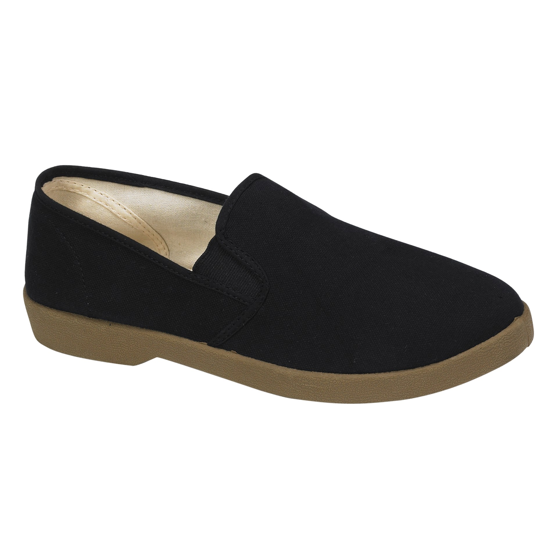 basic editions canvas slip ons cheap online