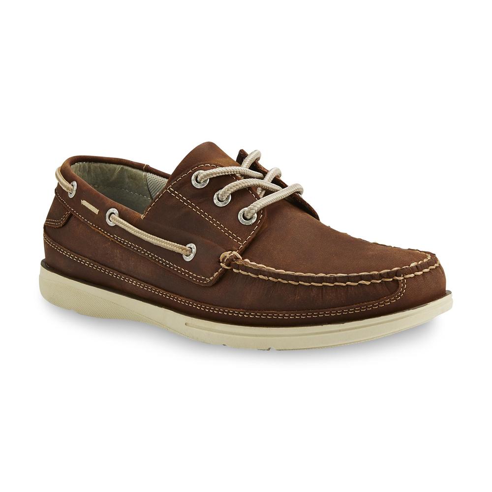 Dockers Men's Midship Leather Boat Shoe - Brown