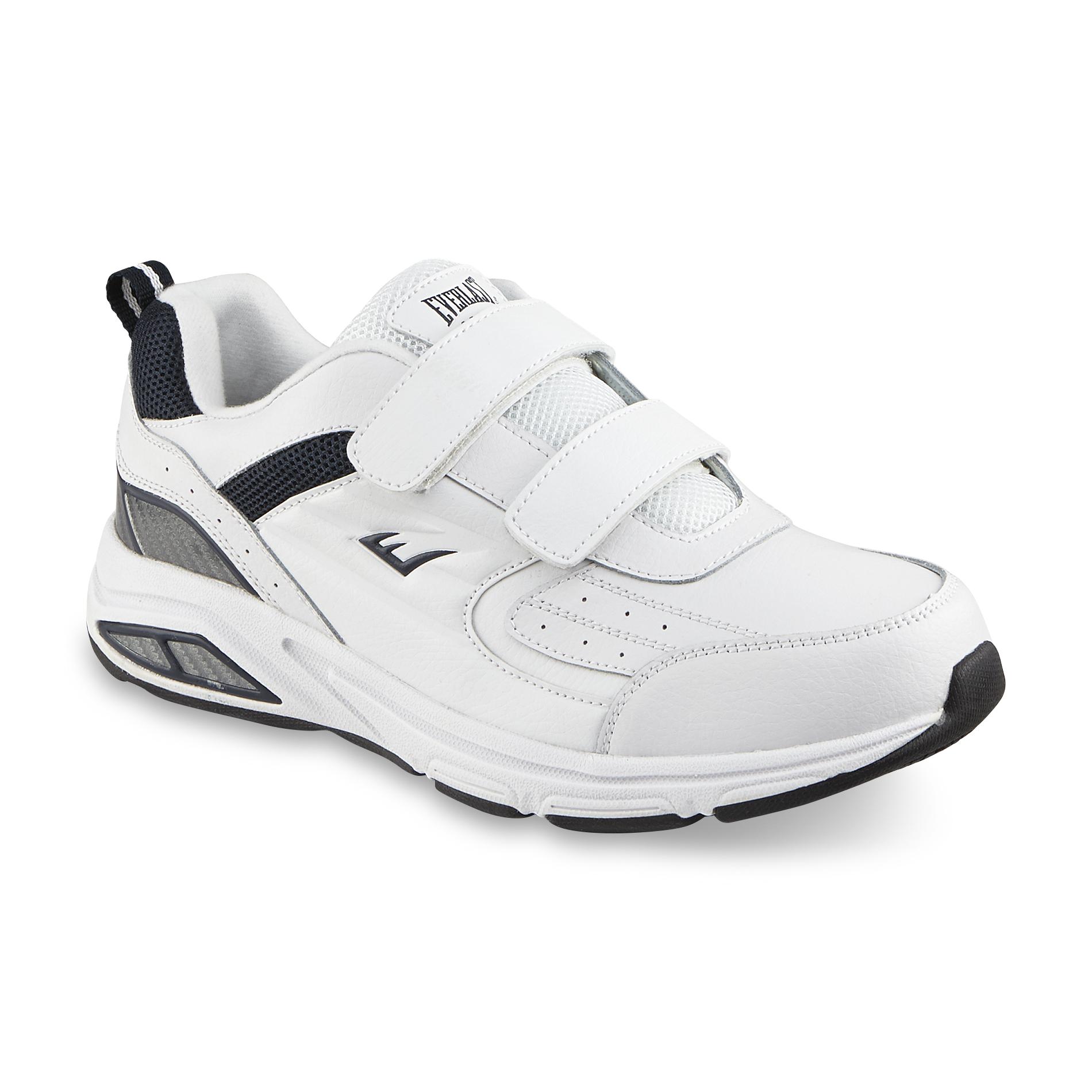 Everlast Sport Men S Mobile Leather Extra Wide Sneaker White