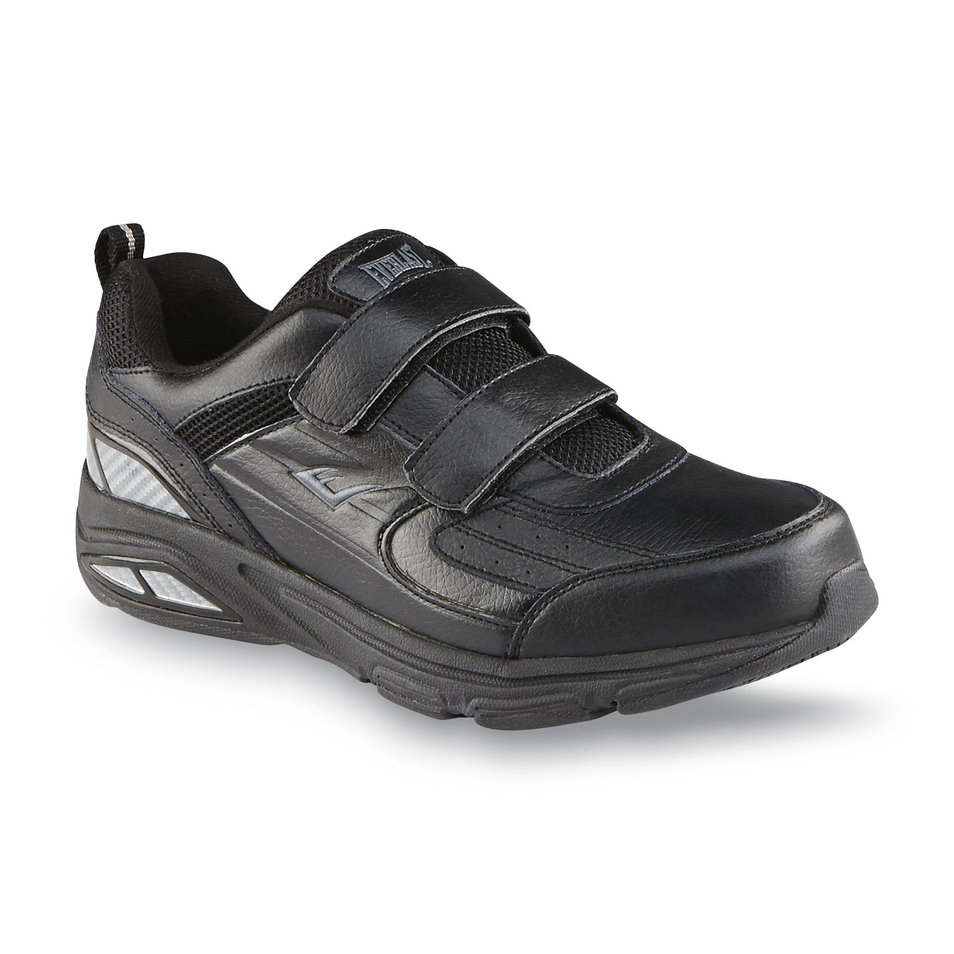 Everlast® Sport Men's Mobile Leather Extra Wide Sneaker - Black