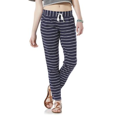 Adam Levine Women&#8217;s Striped Jersey Drawstring Pant