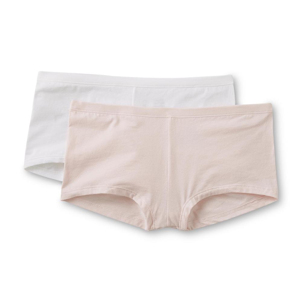 Hanes Women's Ultimate 3-Pairs Boy Short Panties