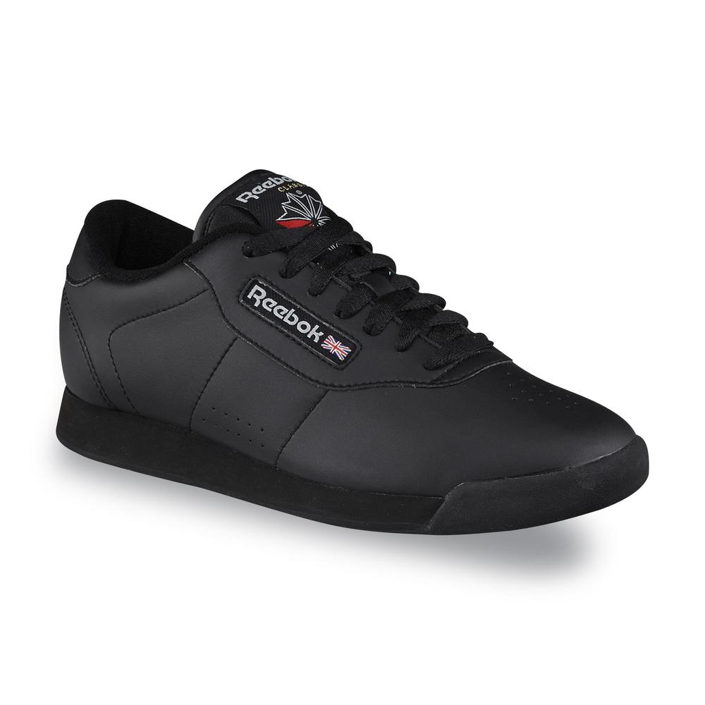 Reebok Women's Princess Casual Athletic Shoe - Black Wide Width Available