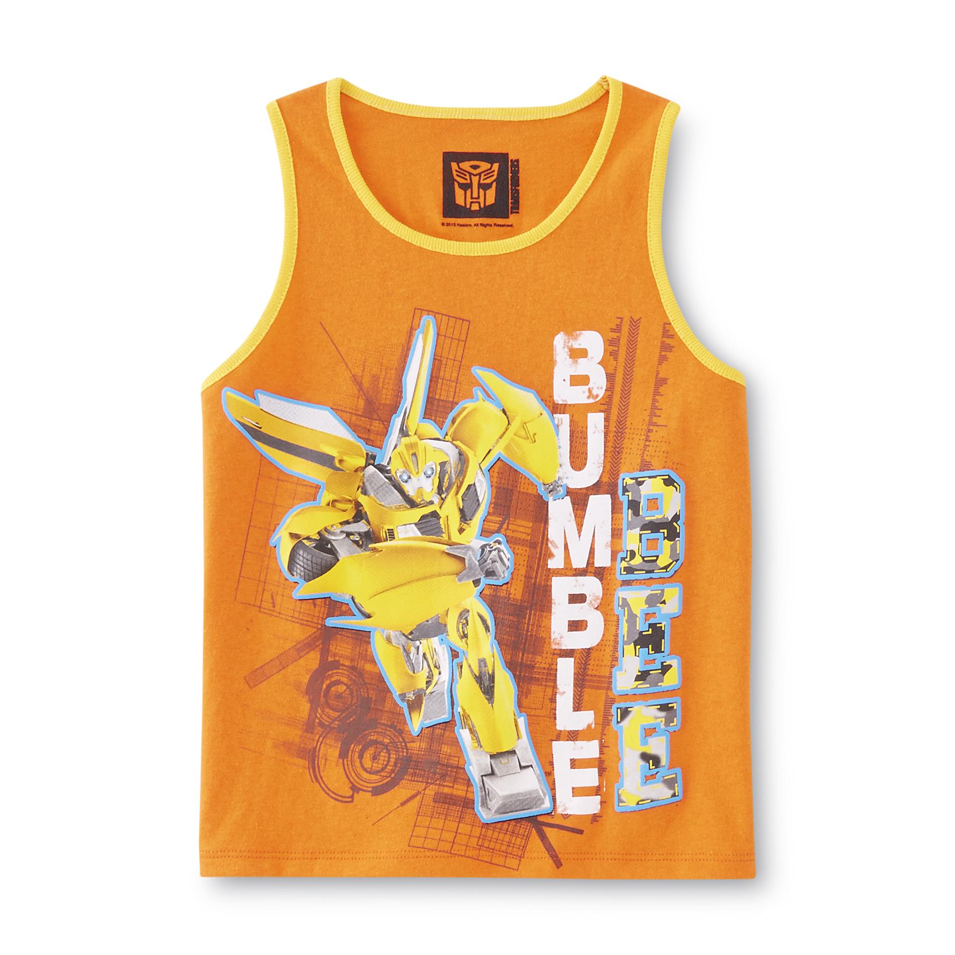 Transformers Boy's Graphic Tank Top - Bumblebee
