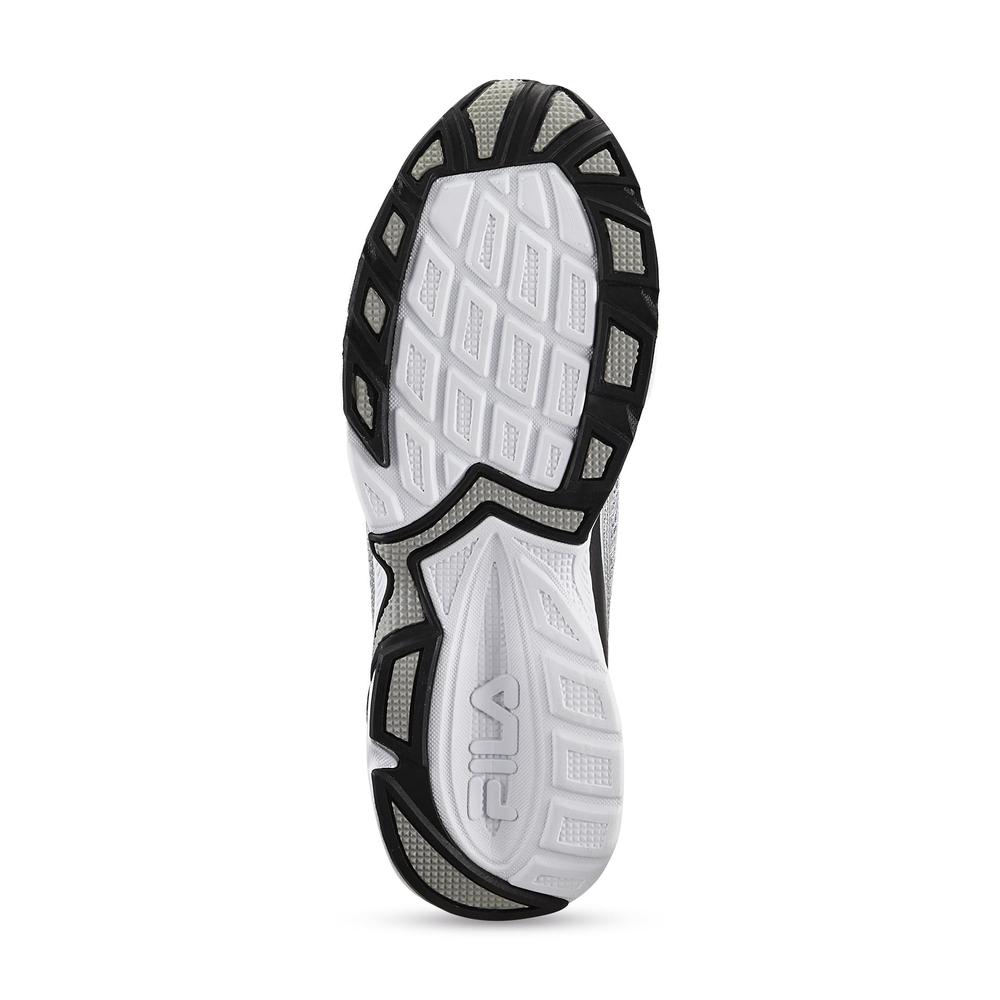Fila Men's Tempo Silver/Black Running Shoe