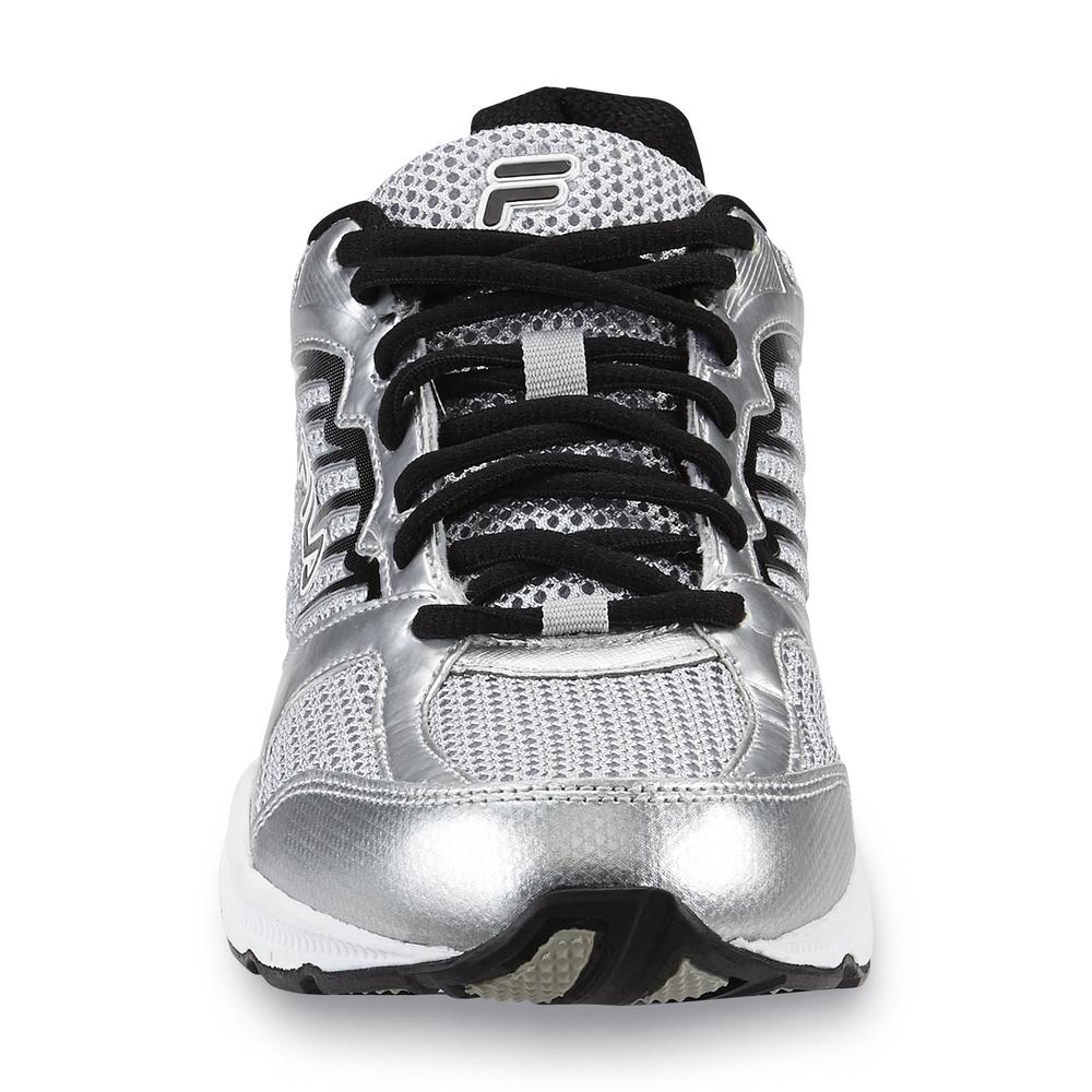Fila Men's Tempo Silver/Black Running Shoe