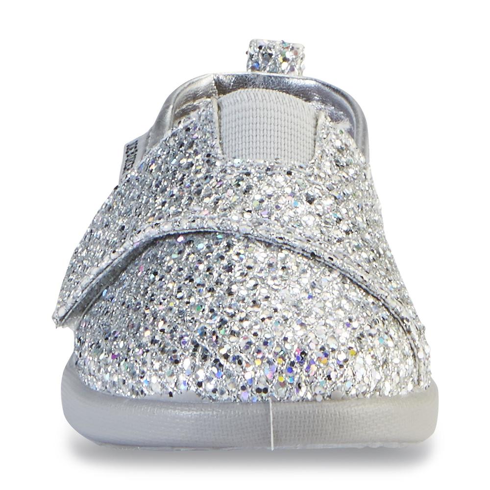 Joe Boxer Girl's Buffalo Silver Embellished Slip-On Shoe
