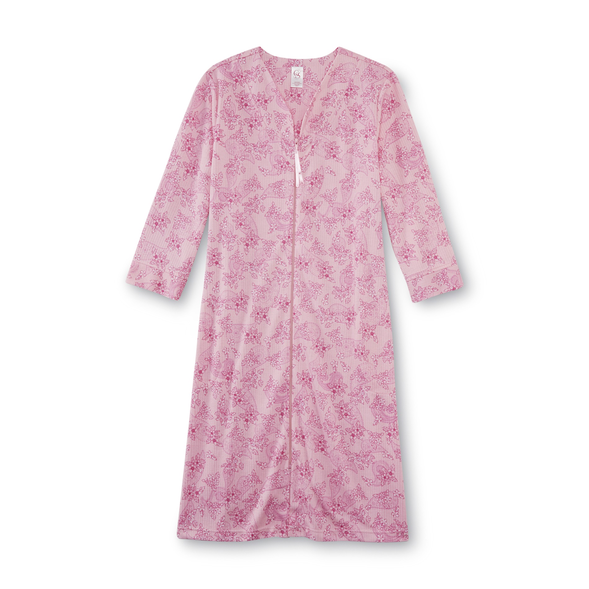 Granada Women's Knit Duster Robe - Floral & Paisley