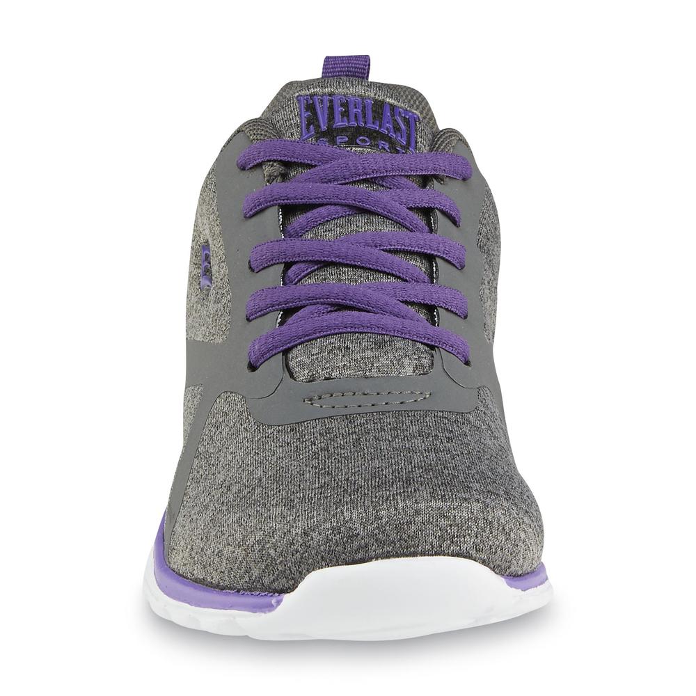 Everlast&reg; Sport Women's Chrissy Gray/Purple Athletic Shoe