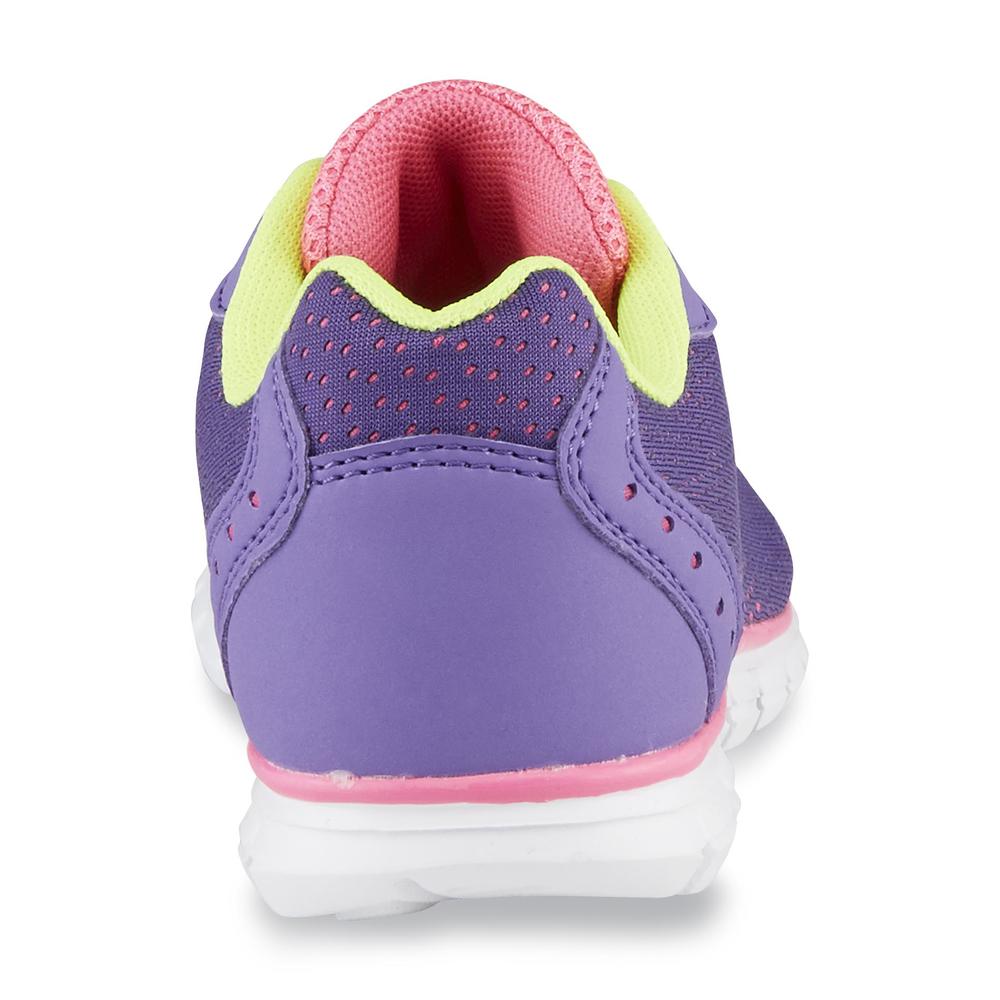 Everlast&reg; Girl's Driver Purple/Pink/Yellow Running Shoe