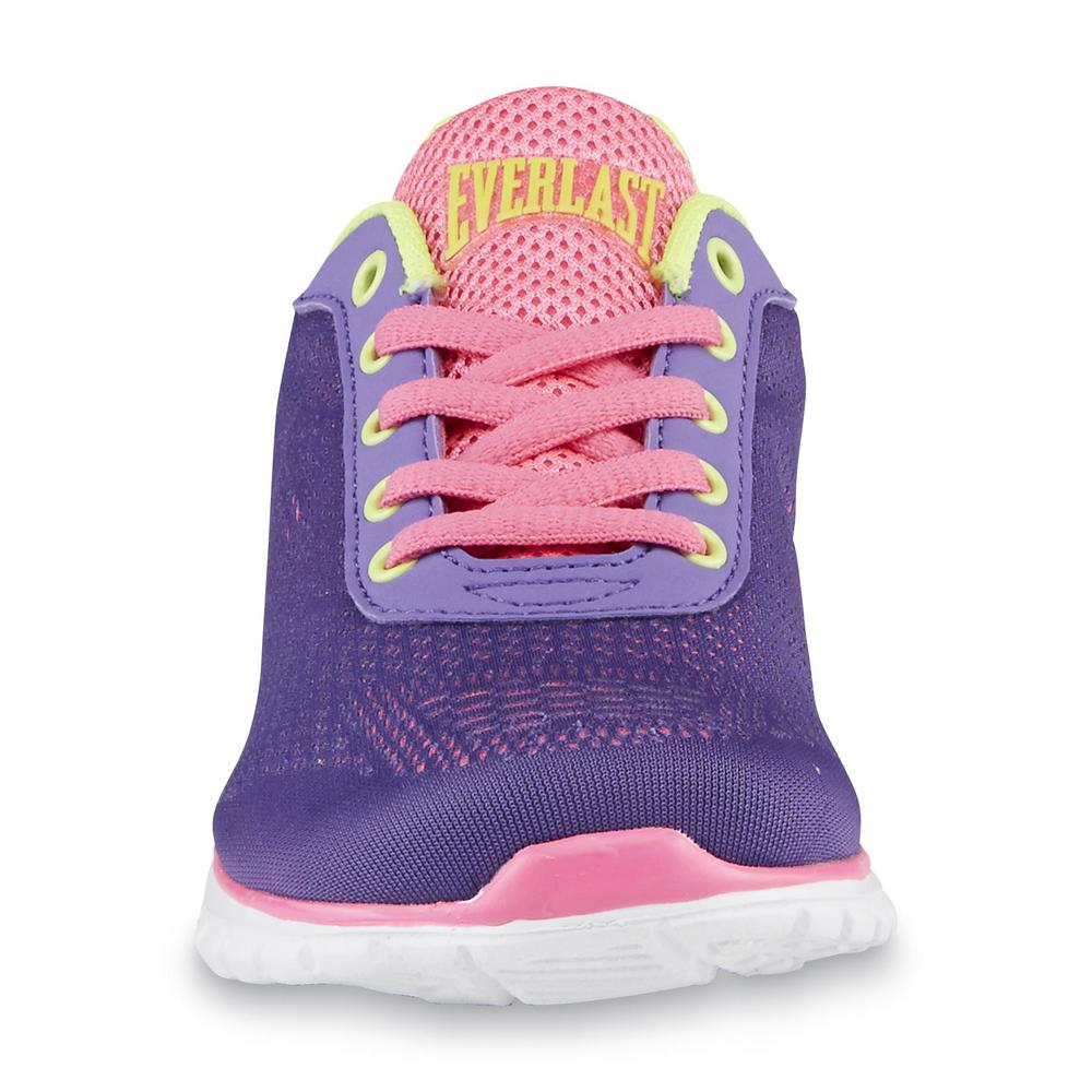 Everlast&reg; Girl's Driver Purple/Pink/Yellow Running Shoe