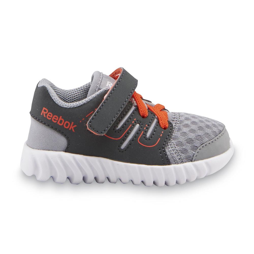 Reebok Toddler Boy's TwistForm Gray/Red Athletic Shoe