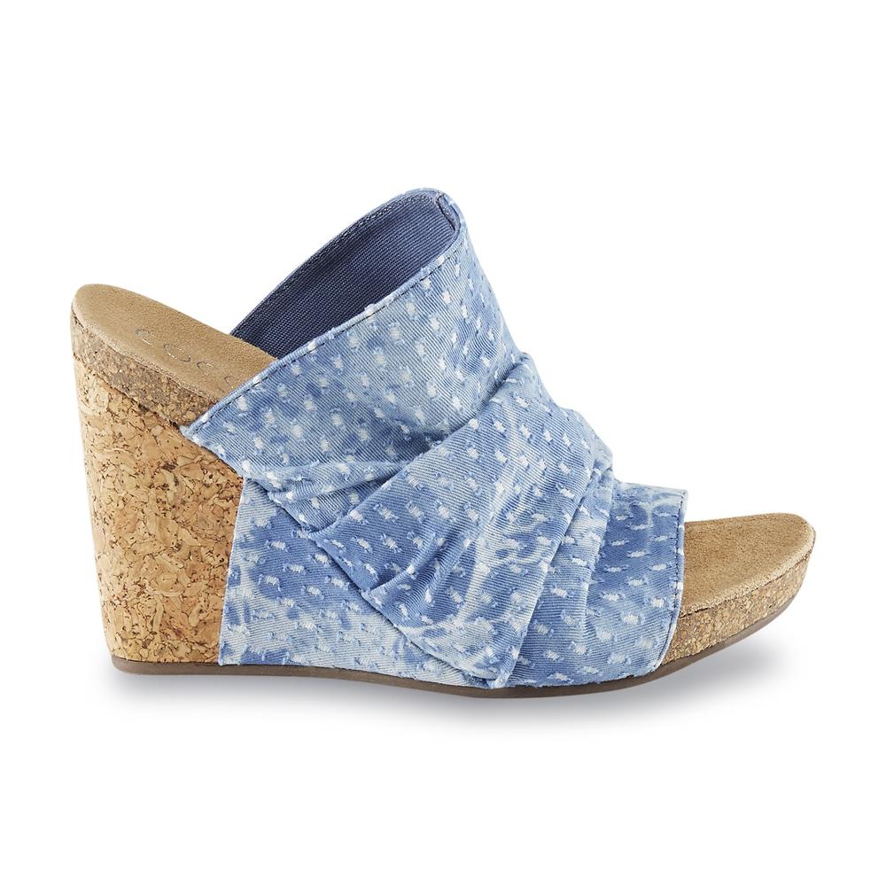 Coconuts by Matisse Women's Tower Blue Wedge Sandal