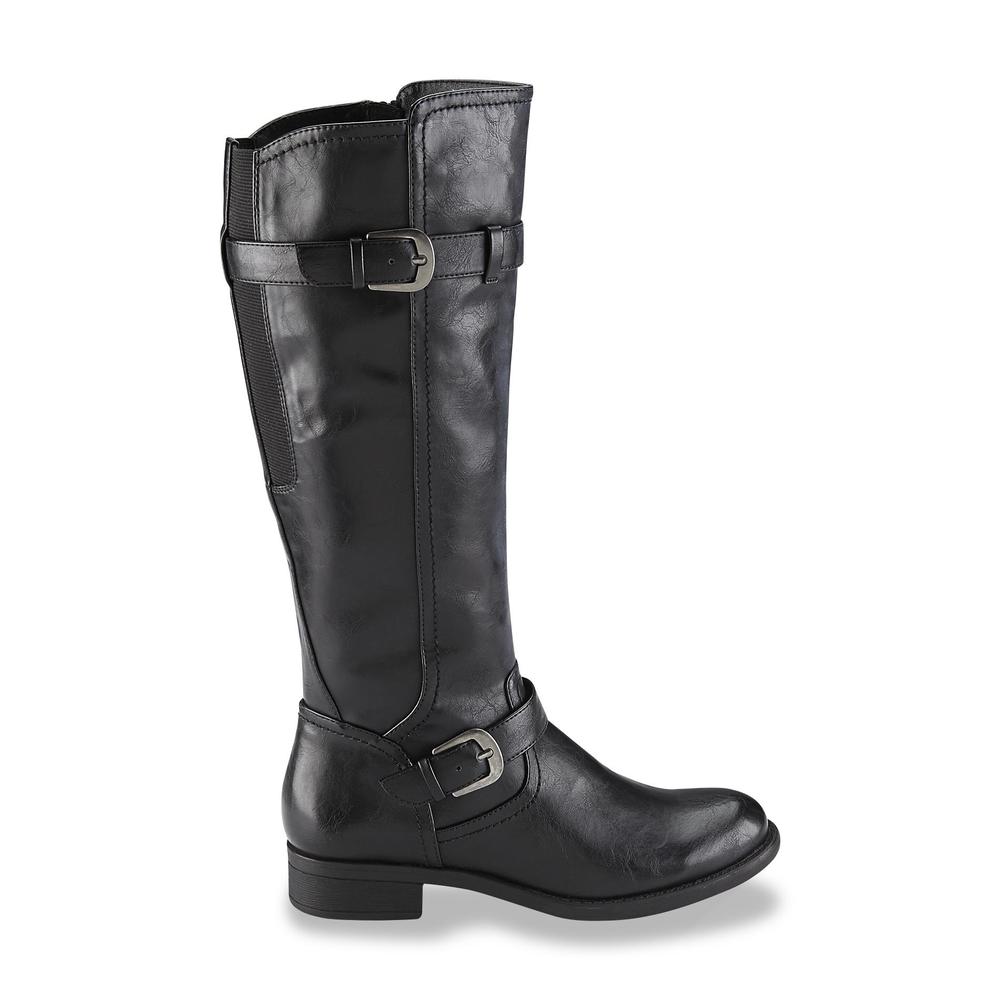 Covington Women's Julia Black Knee-High Riding Boot - Extended Calf/Wide Width Available