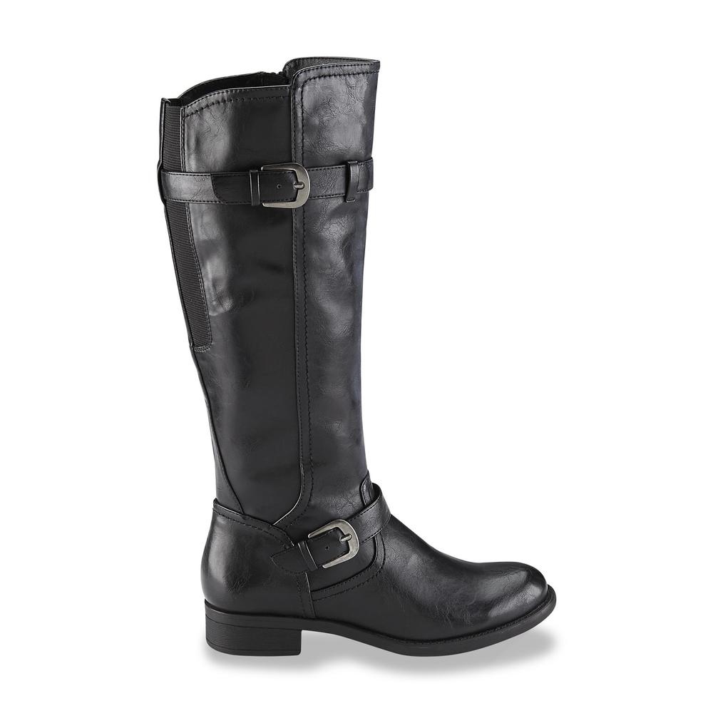 Covington Women's Julia Black KneeHigh Riding Boot Extended Calf