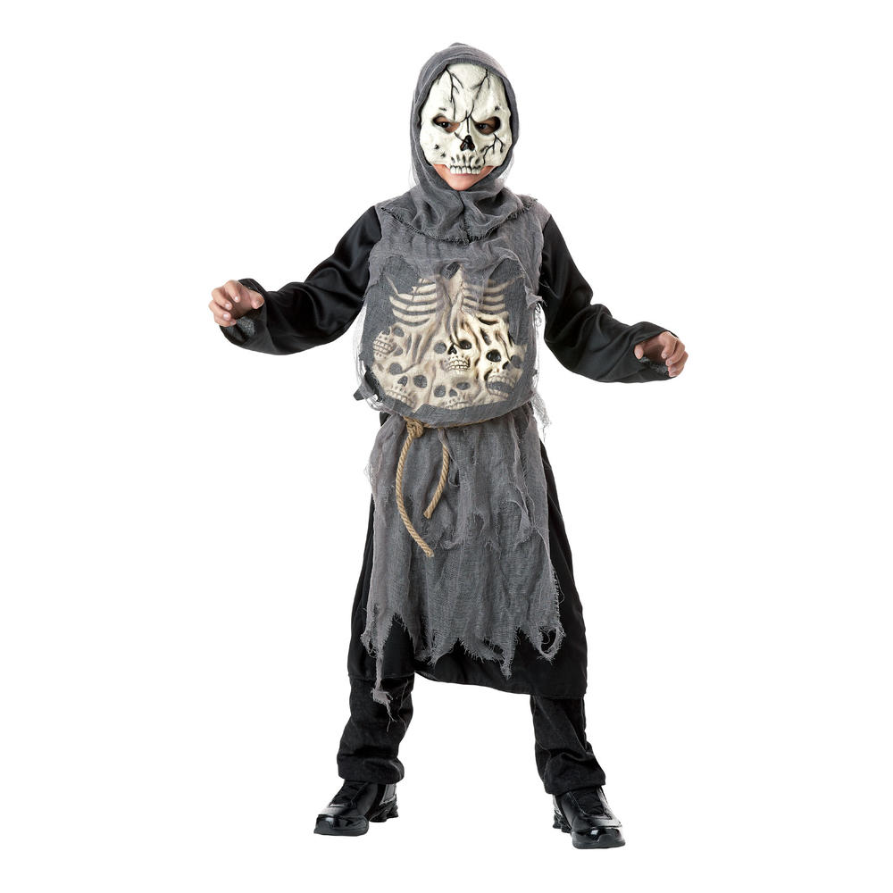 Totally Ghoul Boys Skull Zombie Halloween Costume