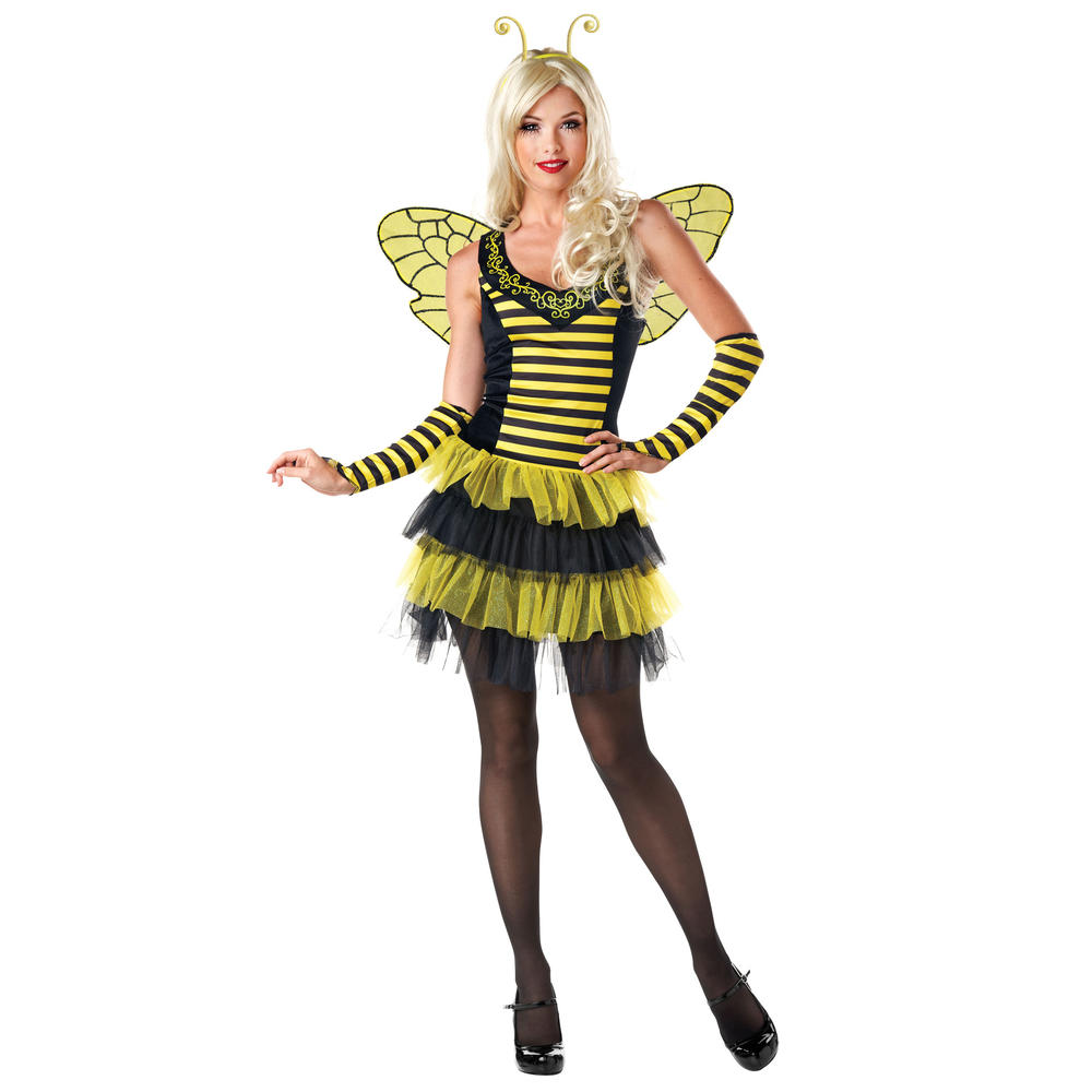 Totally Ghoul Womens Flirty Bee Halloween Costume