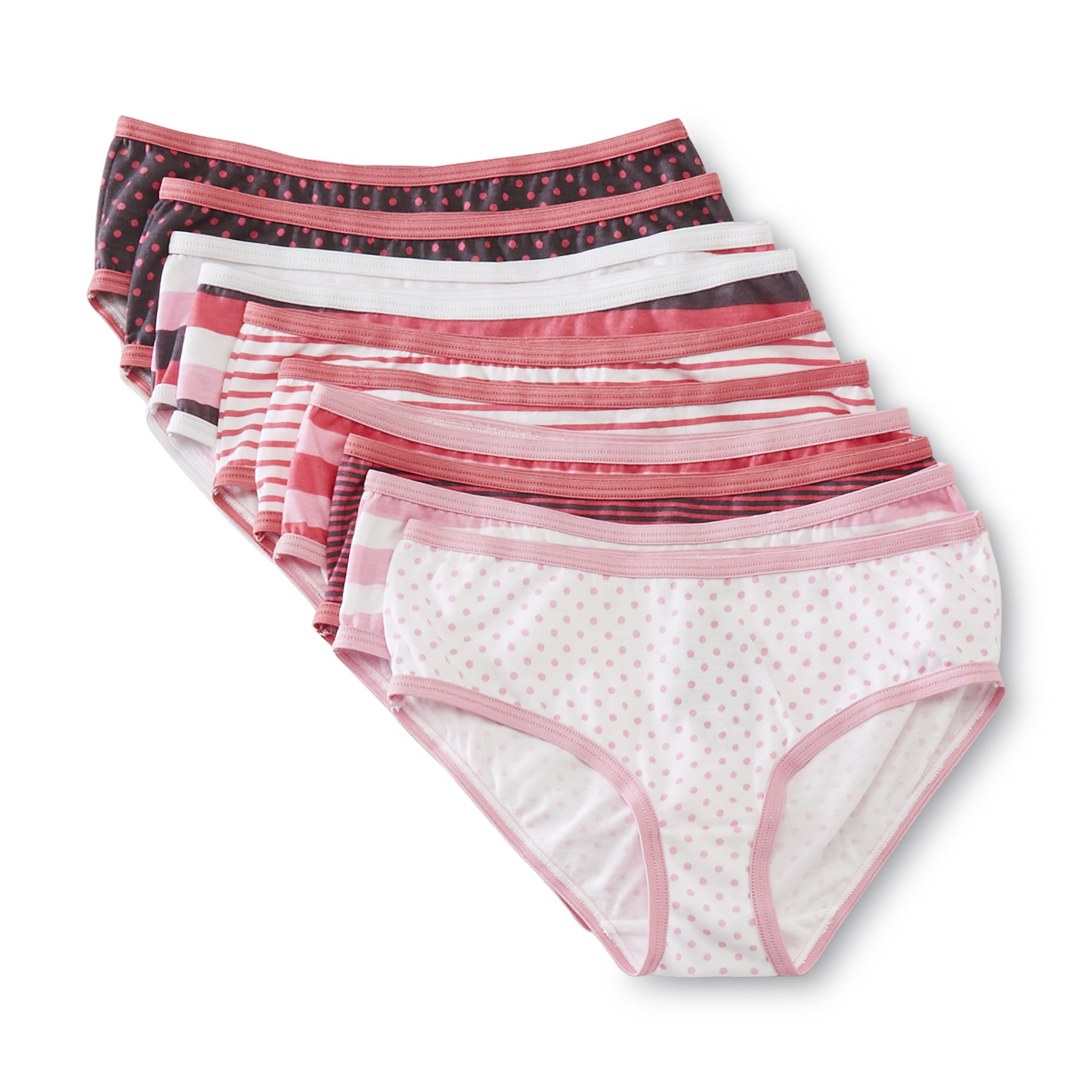 Maidenform Girls 10-Pack Hipster Panties - S1299 Maidenform Girls 10-Pack Hipster Panties - S1299