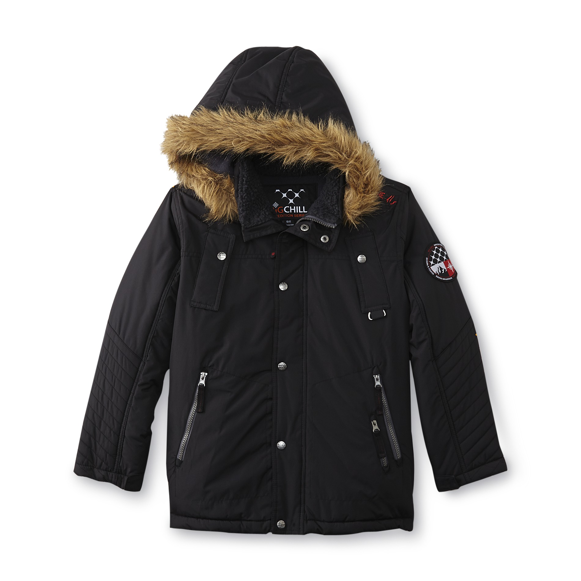 Big Chill Boy's Insulated Hooded Winter Coat