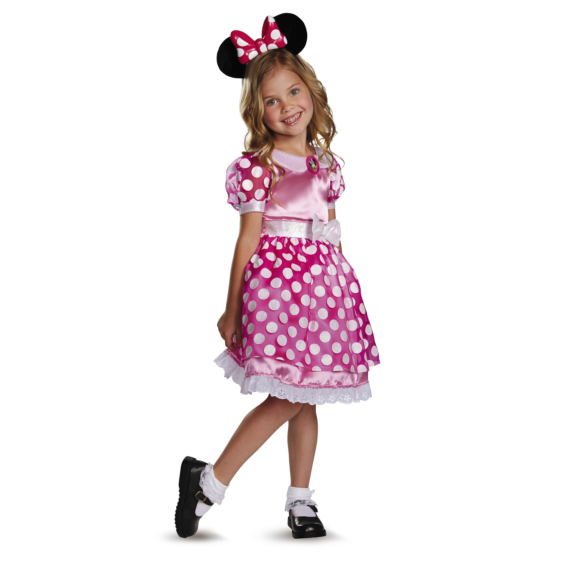 Disney Pink Minnie Light Up Motion Activated Halloween Costume