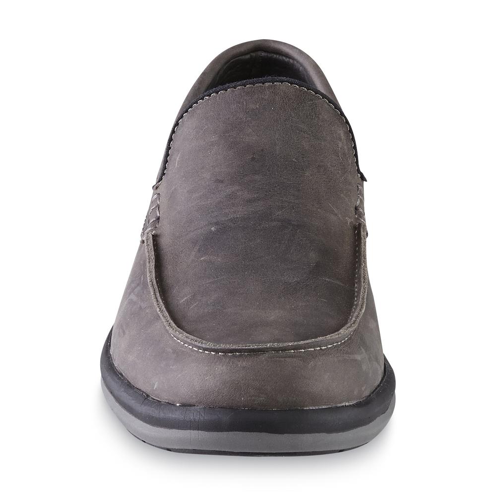 Structure Men's Vaughn Leather Casual Loafer - Grey