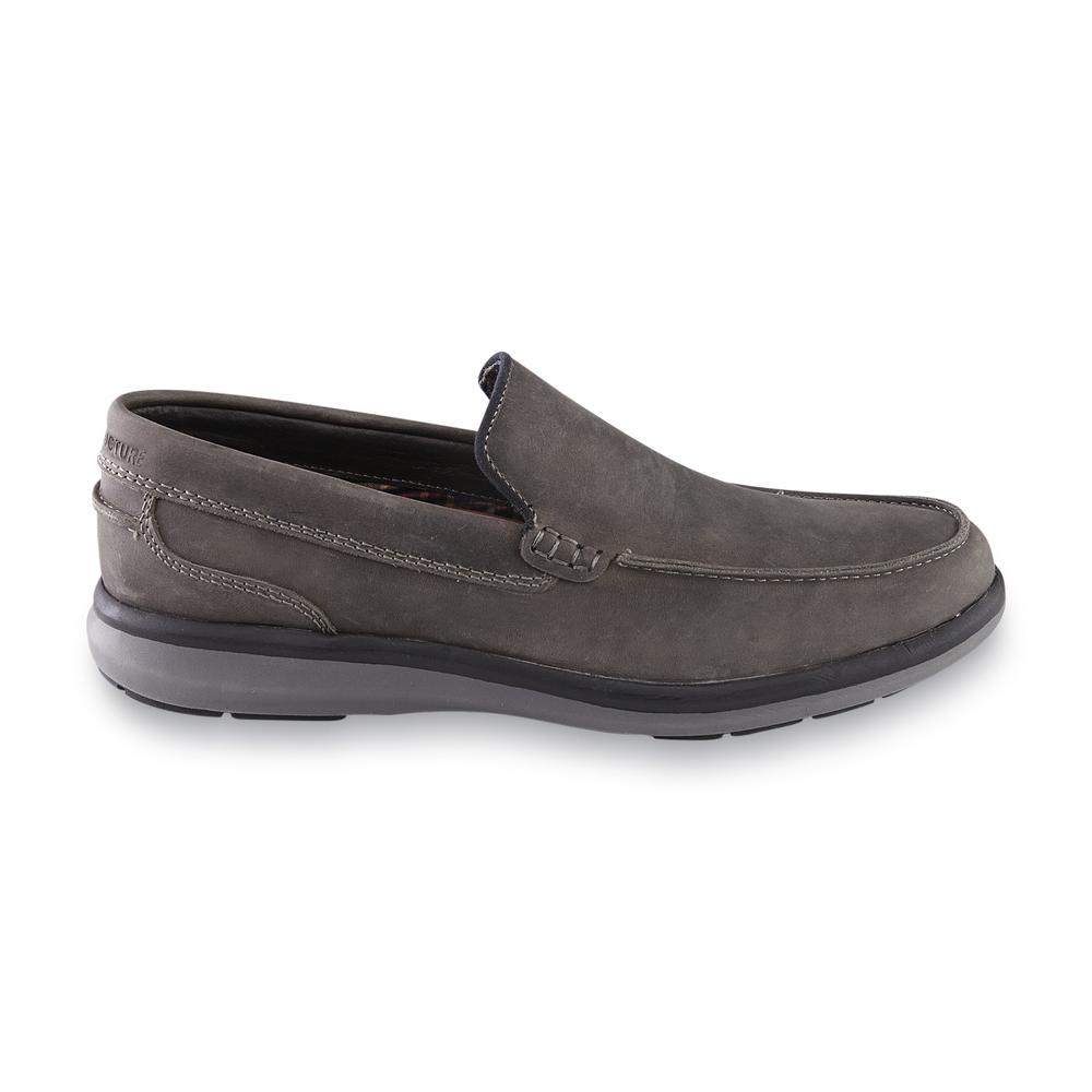 Structure Men's Vaughn Leather Casual Loafer - Grey