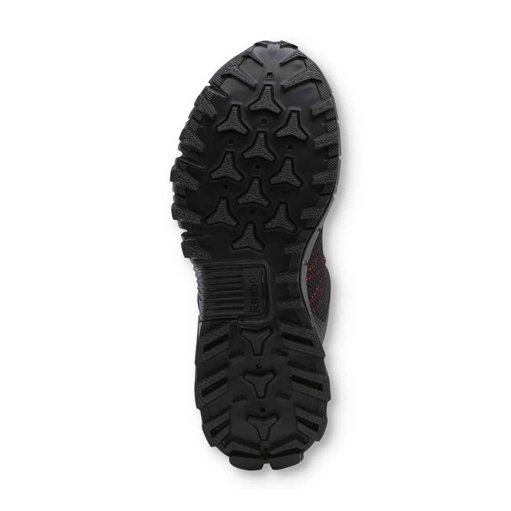 Reebok Women's Trail Grip RS 4.0 Black/Gray/Red Running Shoe