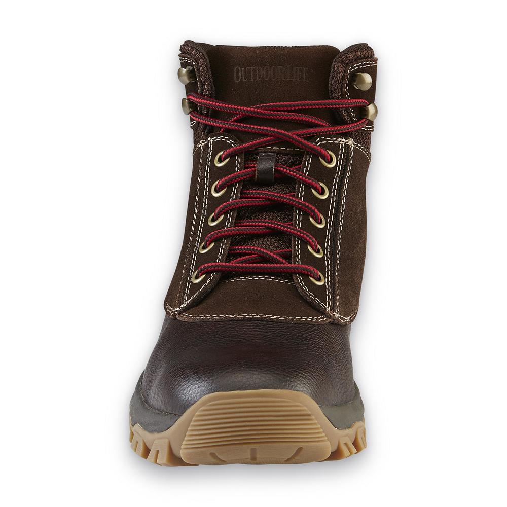 Outdoor Life Men's Boone Suede/Leather Hiking Boot - Brown