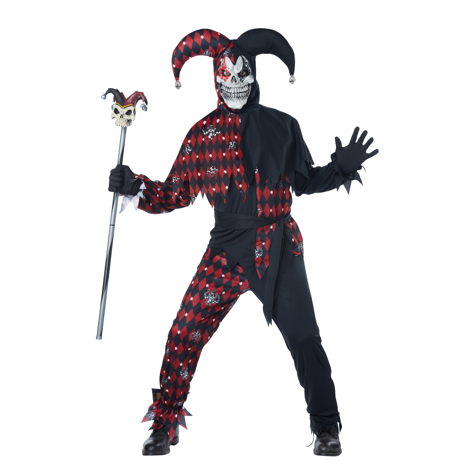Totally Ghoul Sinister Jester Halloween Costume