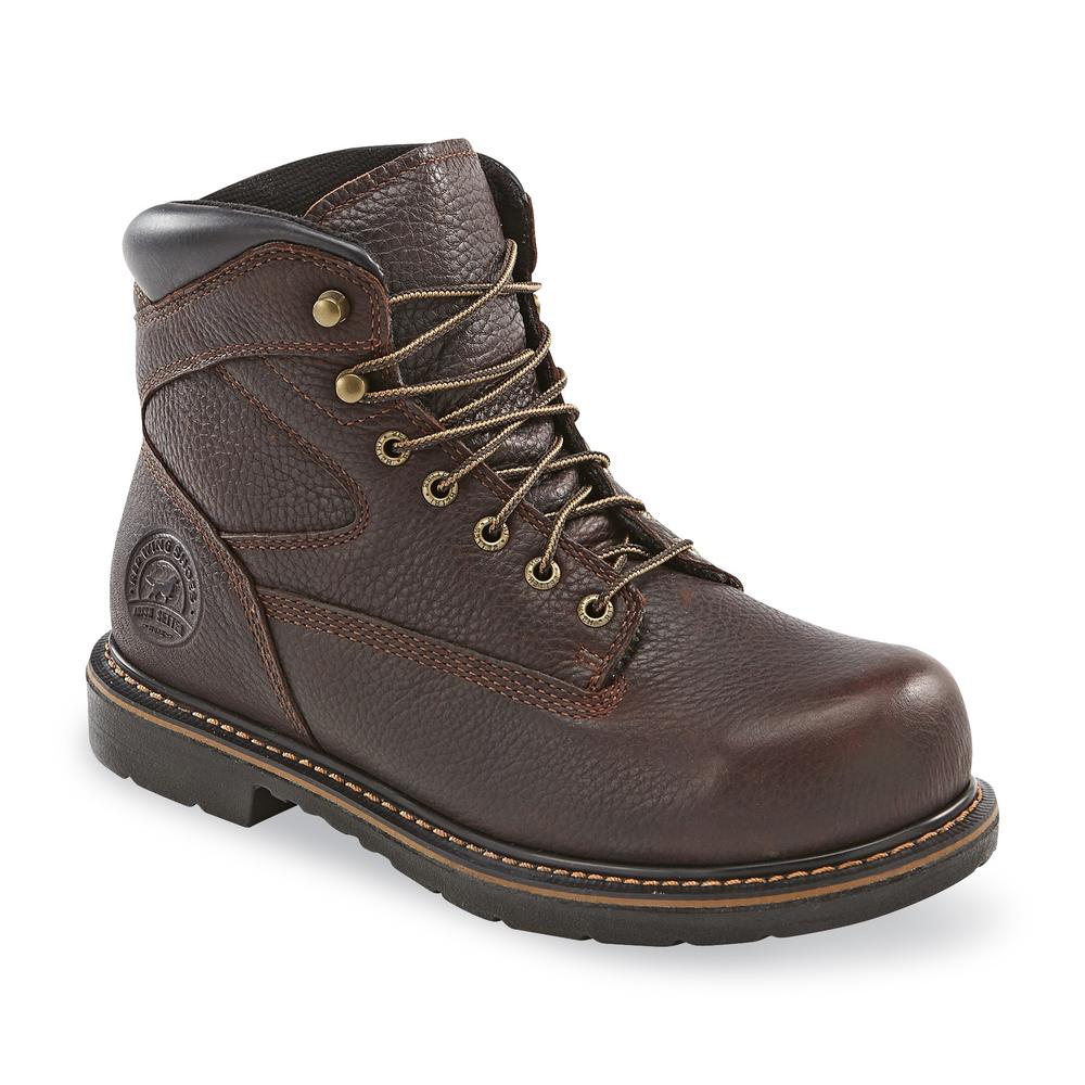 Irish Setter Boots by Red Wing Shoes Men's Farmington 6" Steel Toe Work Boot 83624 - Brown