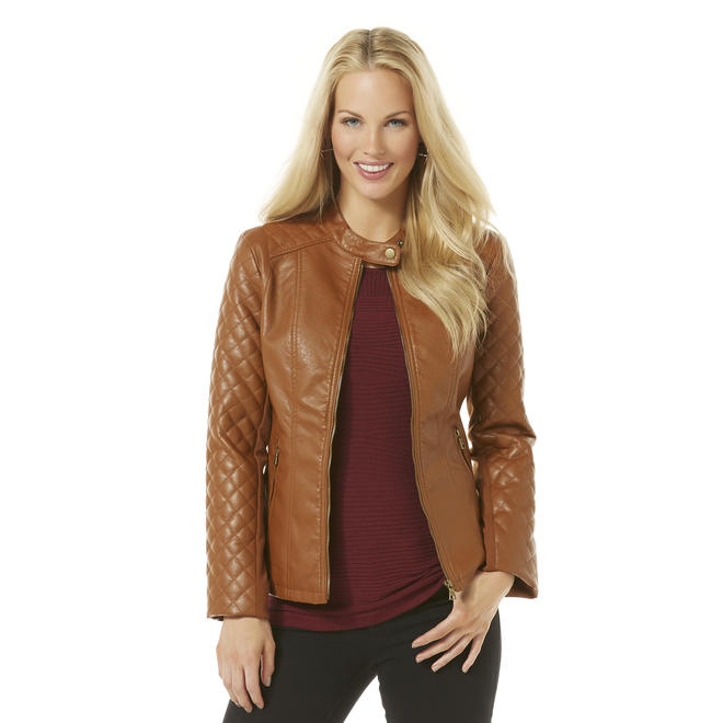 Metaphor Women's Quilted Moto Jacket