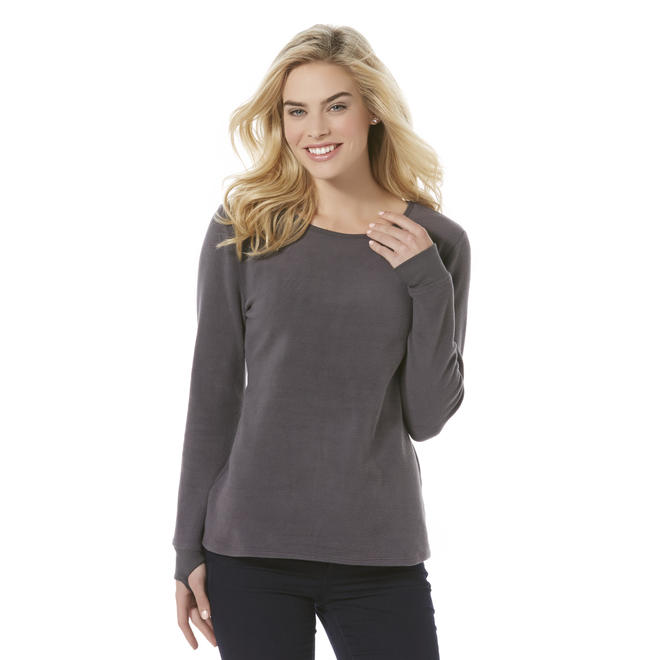 Covington Cozy Ups Women's Fleece Crew Neck Top