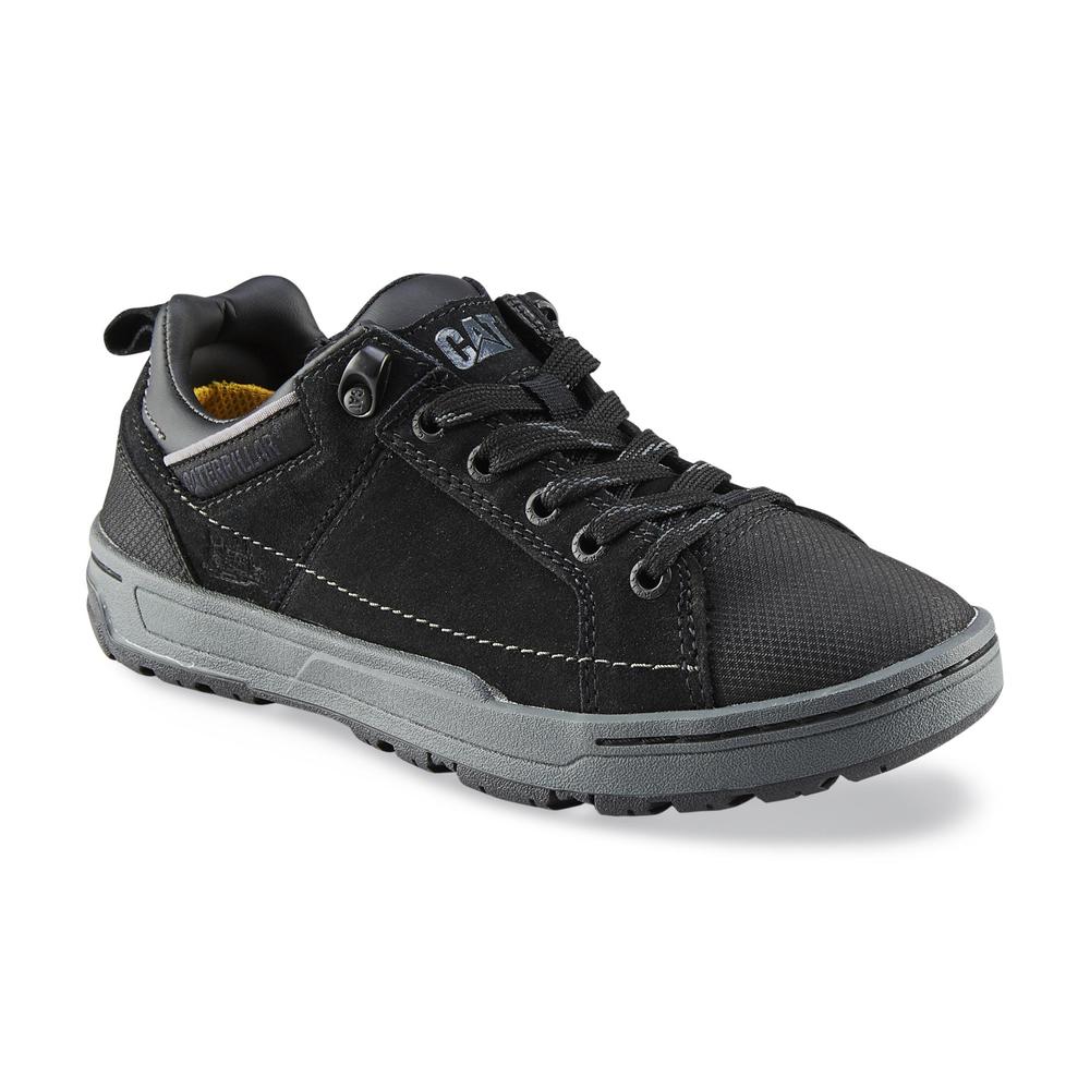 Cat Footwear Women's Brode Black Work Oxford Shoes P73977 - Wide Widths Available