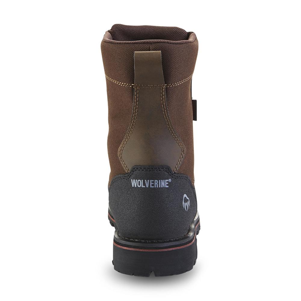 Wolverine Men's Drillbit Waterproof Steel Toe EH 8" Work Boot W10308 - Black/Brown