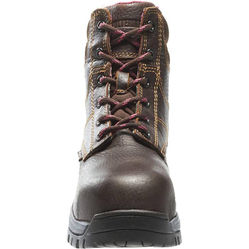 Wolverine Women's Piper Brown Composite Toe Hiking Work Boot