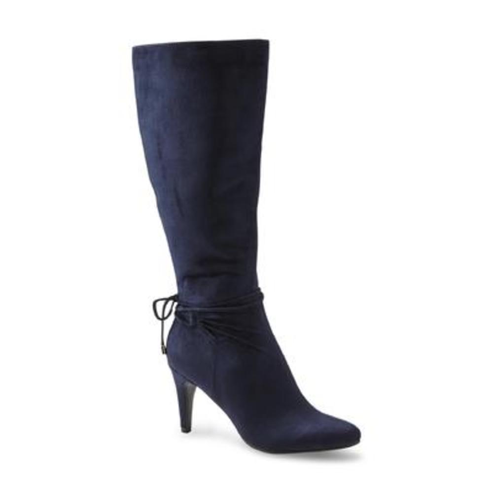 Covington Women's Gabrielle Knee-High Fashion Boot - Navy